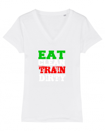 Eat clean Train dirty White