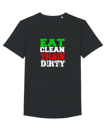 Eat clean Train dirty Black