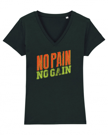 No Pain No Gain Black