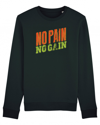 No Pain No Gain Black