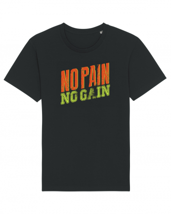 No Pain No Gain Black