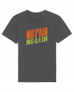 No Pain No Gain Tricou mânecă scurtă Unisex Rocker