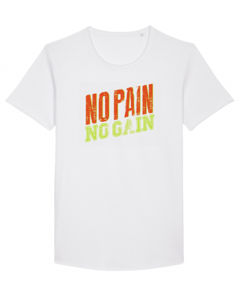 No Pain No Gain White