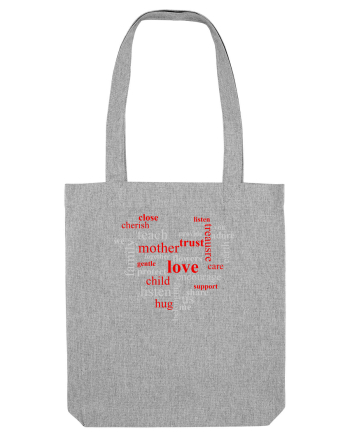 FAMILY HEART Heather Grey