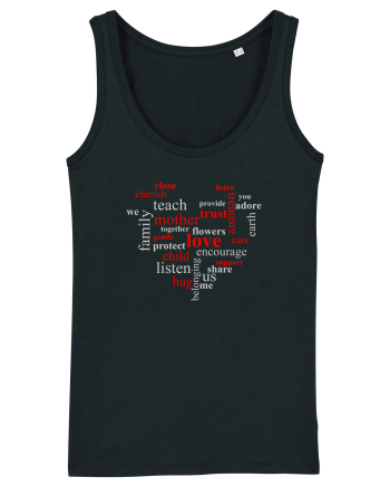 FAMILY HEART Black