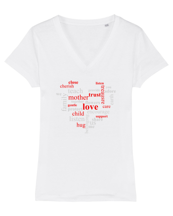 FAMILY HEART White