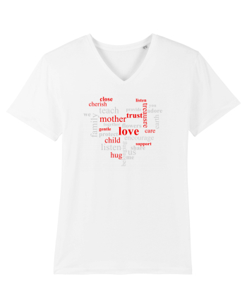 FAMILY HEART White