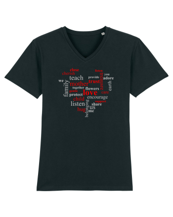FAMILY HEART Black