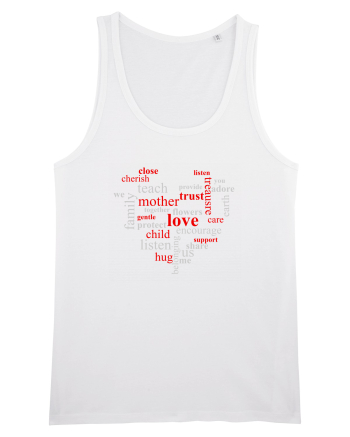 FAMILY HEART White