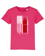 Graffiti US flag Tricou mânecă scurtă  Copii Mini Creator