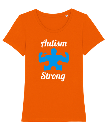 Autism Strong Bright Orange