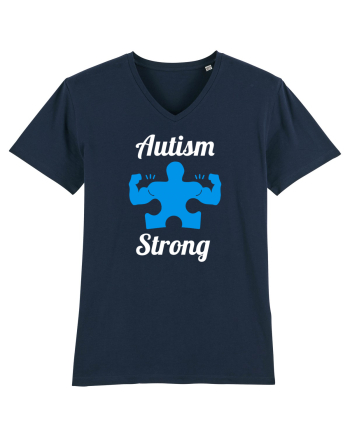 Autism Strong French Navy