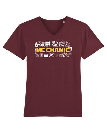 I'm a mechanic Burgundy