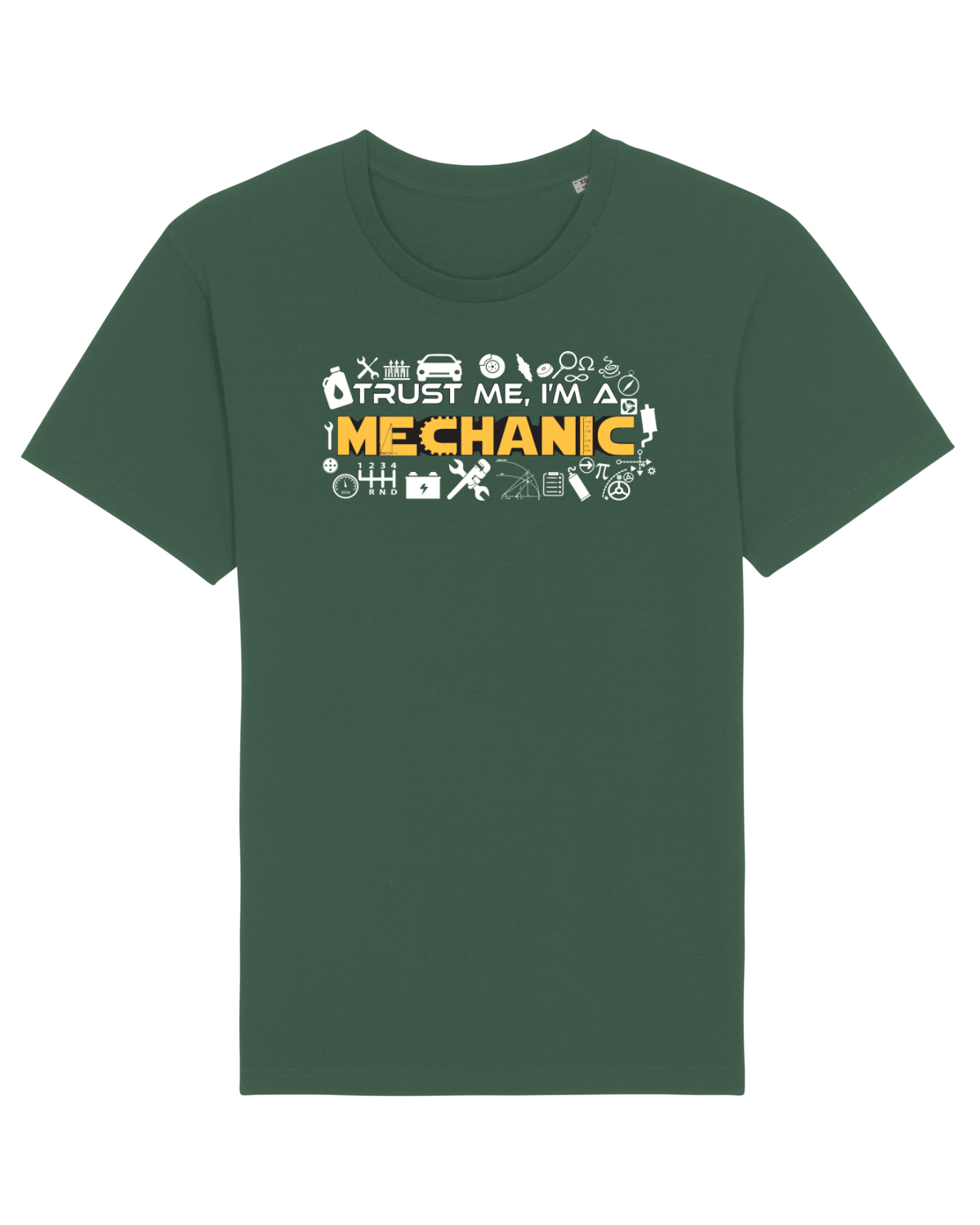 Tricou mânecă scurtă Unisex Rocker Bottle Green