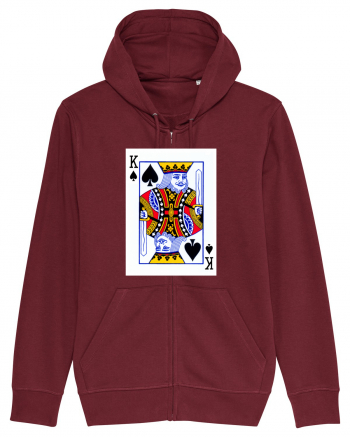 KING CARD Burgundy