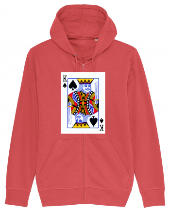 KING CARD Carmine Red