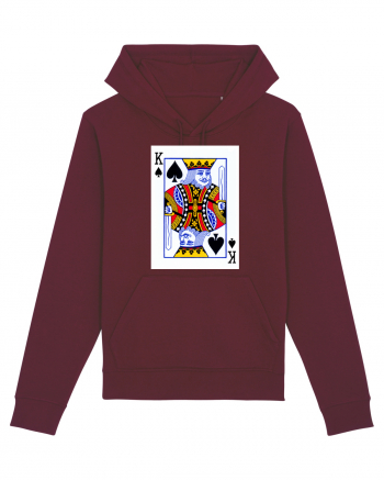 KING CARD Burgundy