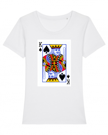 KING CARD White