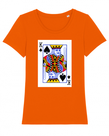 KING CARD Bright Orange