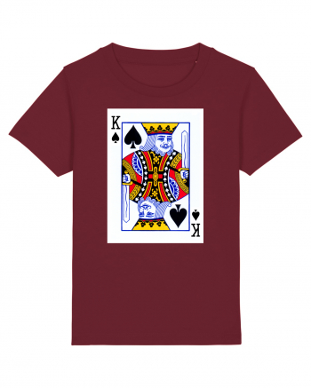 KING CARD Burgundy