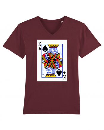 KING CARD Burgundy