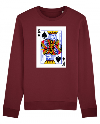 KING CARD Burgundy