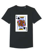 KING CARD Tricou mânecă scurtă guler larg Bărbat Skater