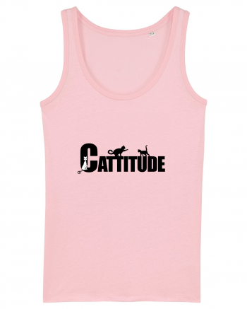 Cattitude Cotton Pink