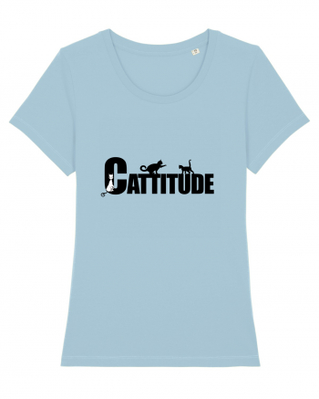 Cattitude Sky Blue