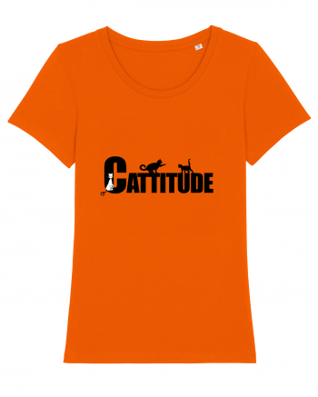 Cattitude Bright Orange