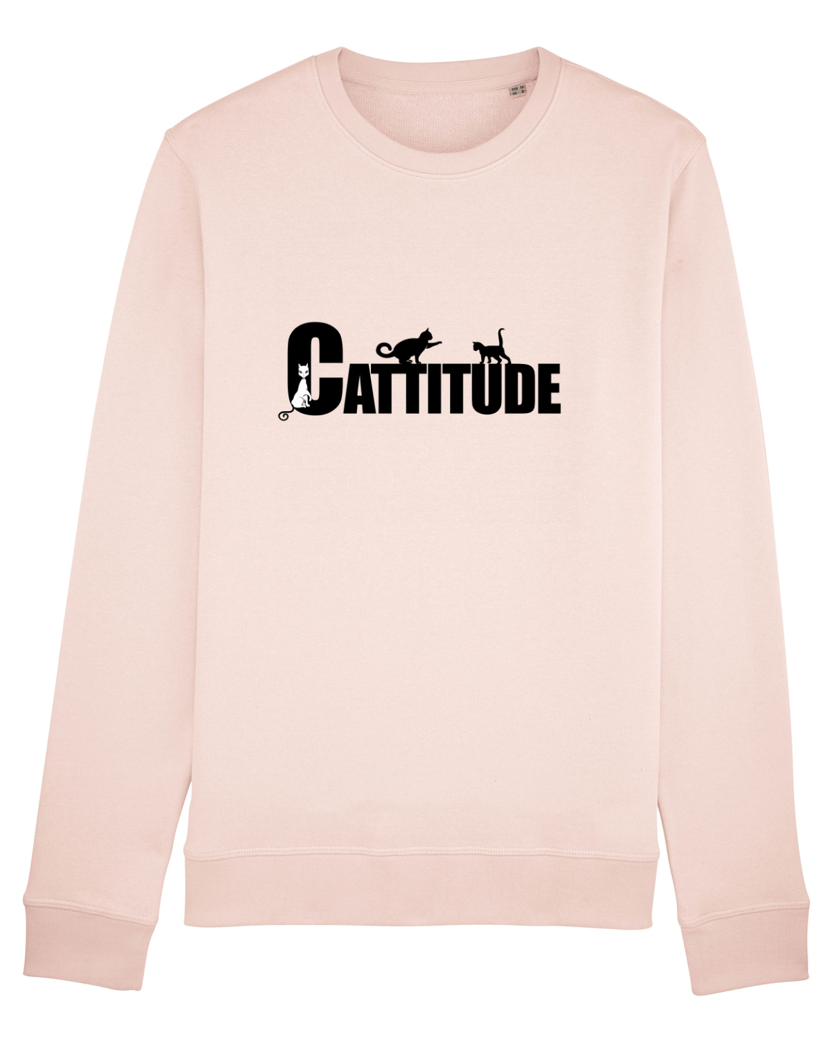 Bluză mânecă lungă Unisex Rise Candy Pink