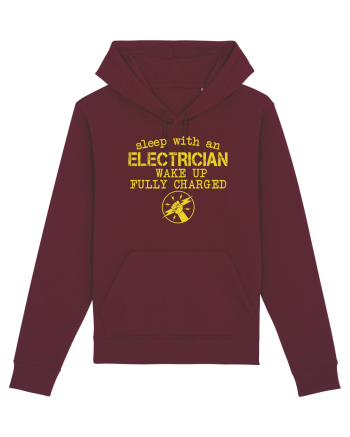 ELECTRICIAN fully charged Burgundy