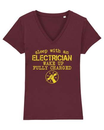 ELECTRICIAN fully charged Burgundy