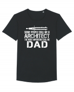 Architect DAD Tricou mânecă scurtă guler larg Bărbat Skater