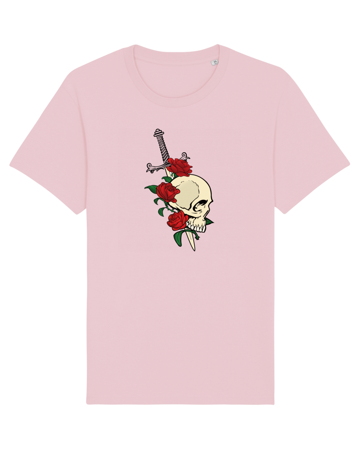 Tricou mânecă scurtă Unisex Rocker Cotton Pink