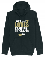 Camping with Husband Hanorac cu fermoar Unisex Connector