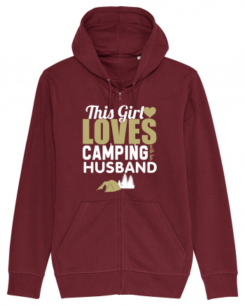 Camping with Husband Burgundy