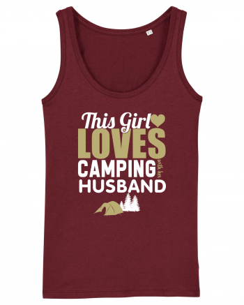 Camping with Husband Burgundy