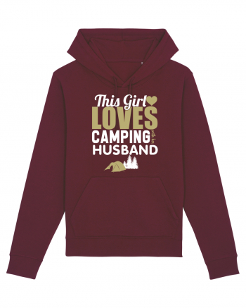 Camping with Husband Burgundy