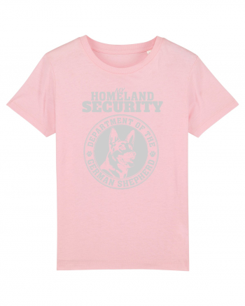 German shepherd Cotton Pink