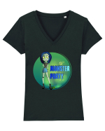 Monster party Tricou mânecă scurtă guler V Damă Evoker