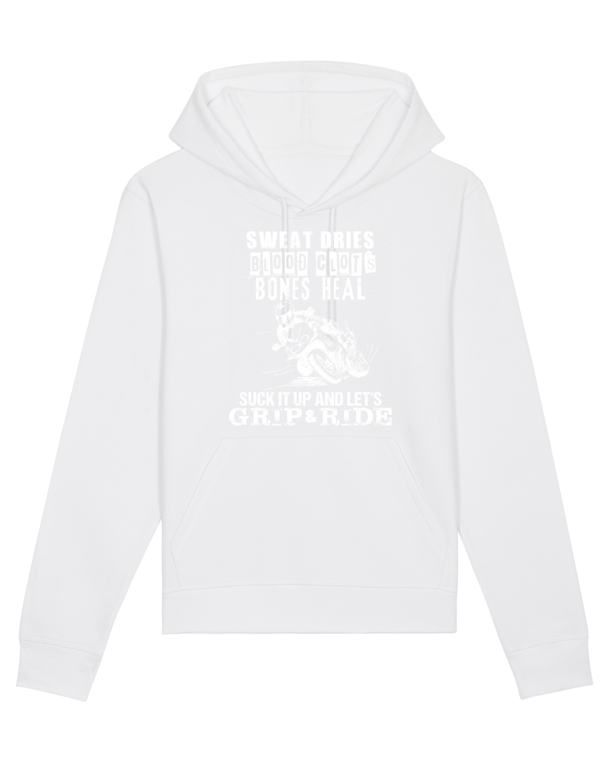 Hanorac Unisex Drummer White
