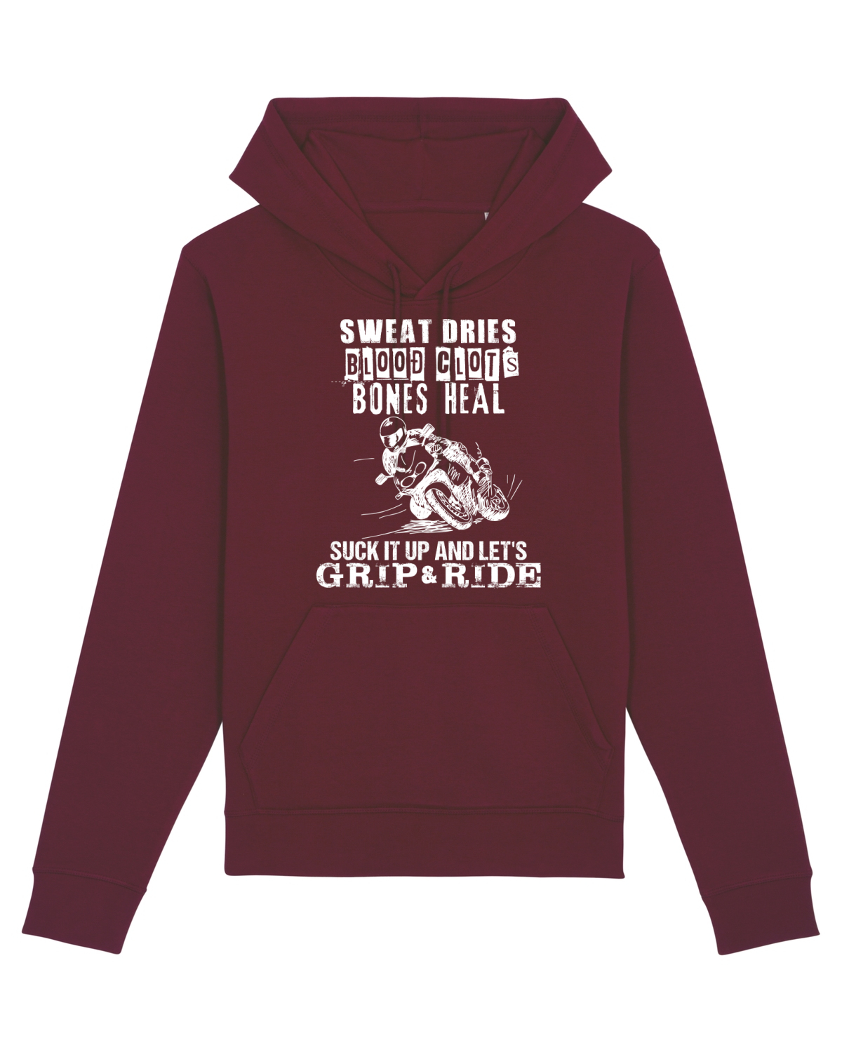 Hanorac Unisex Drummer Burgundy