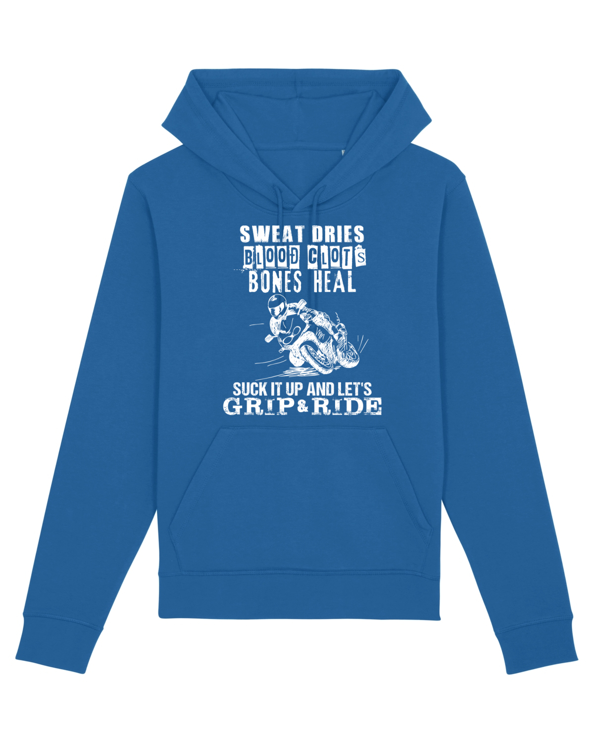 Hanorac Unisex Drummer Royal Blue