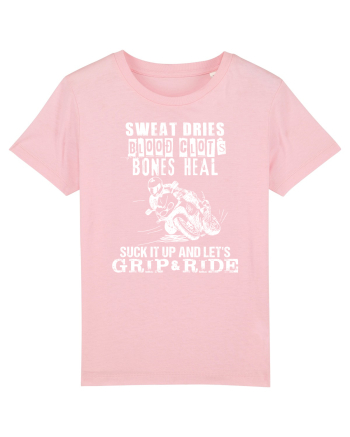 Let's Ride Cotton Pink