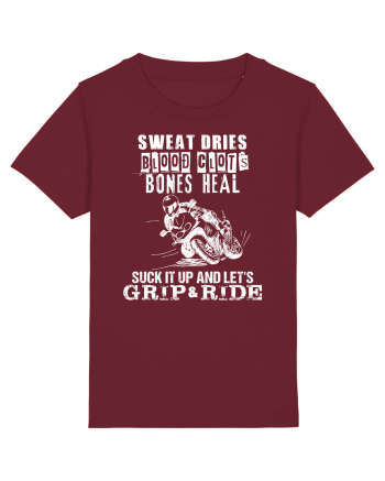 Let's Ride Burgundy