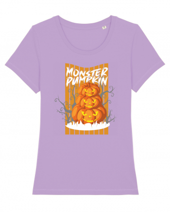 Monster Halloween Pumpkins Lavender Dawn