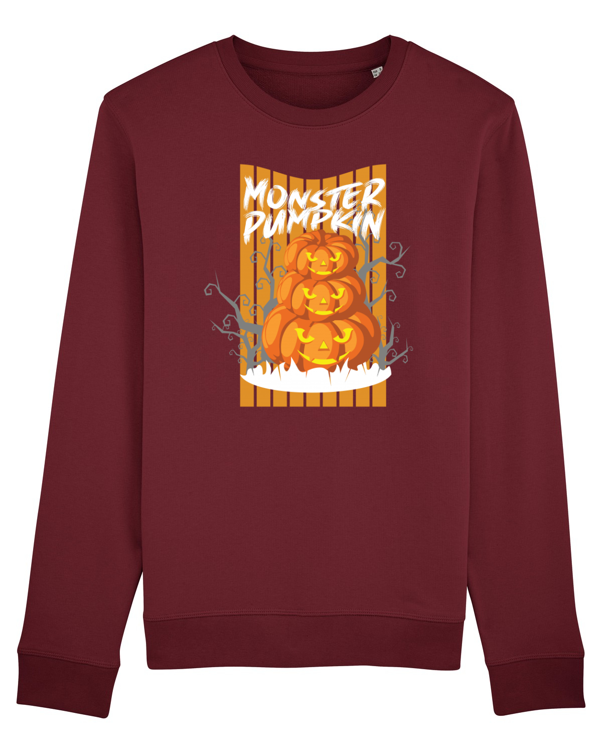 Bluză mânecă lungă Unisex Rise Burgundy