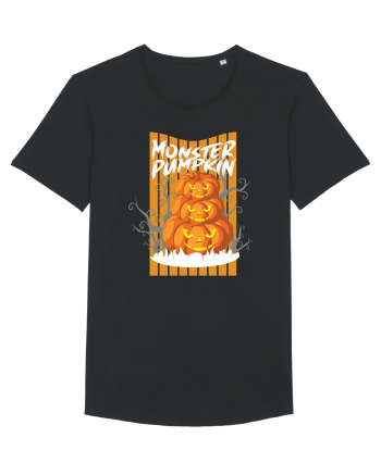 Monster Halloween Pumpkins Black