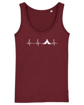 Camping in my heart Burgundy